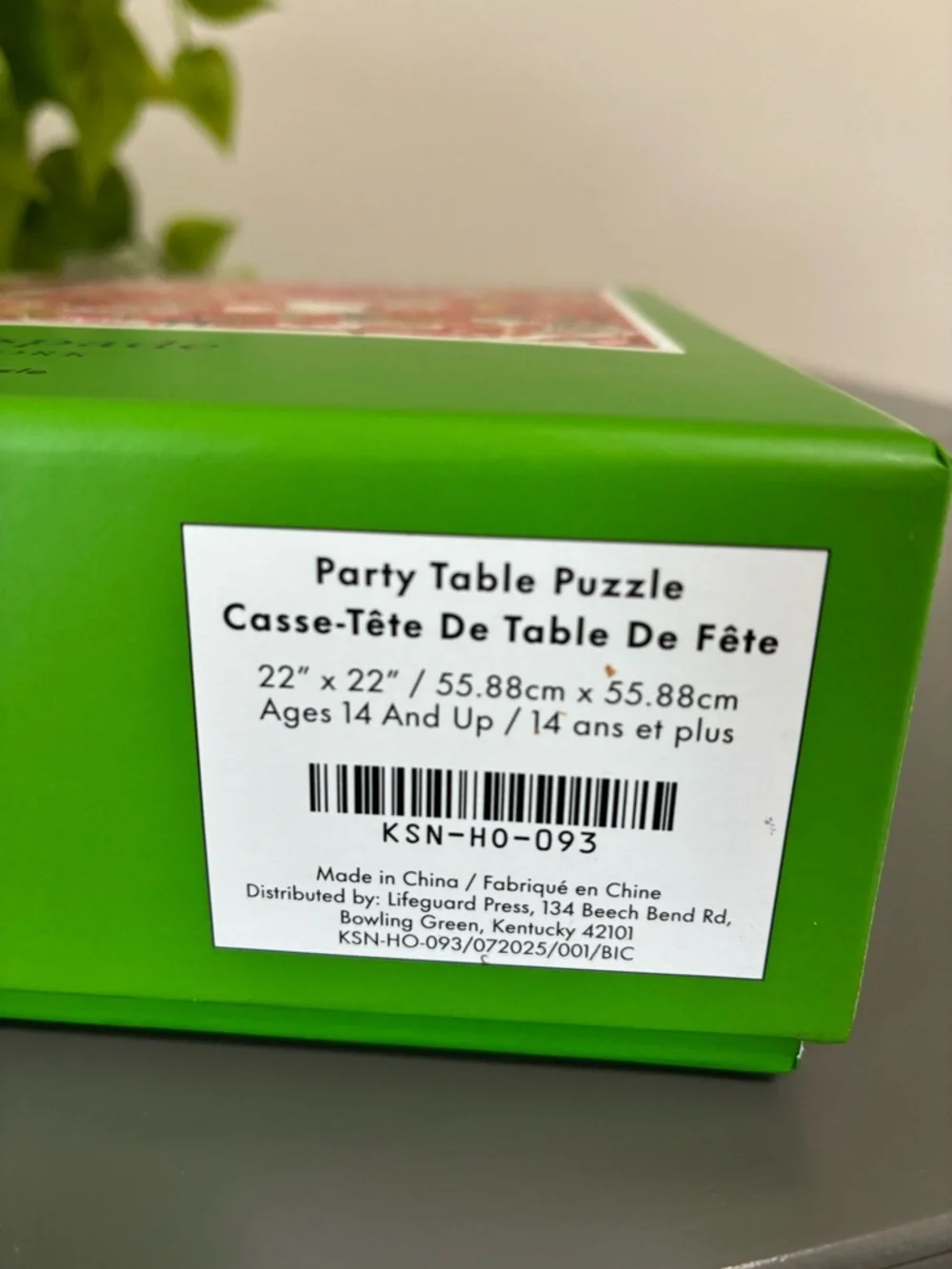 Host Pick🎉 Kate Spade 500-Piece Party Table Puzzle - Picture 5 of 5